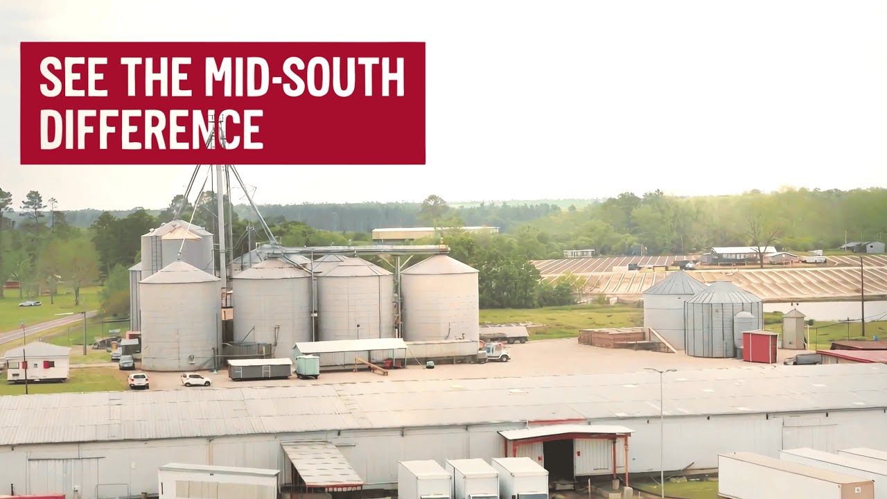 Inside the Mid-South Feeds mill